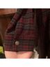 Free People Plaid Red Gray Jacket Size XS - photo 10