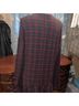 Free People Plaid Red Gray Jacket Size XS - photo 12