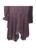 Free People Plaid Red Gray Jacket Size XS - photo 13