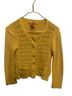 Tory Burch Yellow Cardigan Size S - photo 1