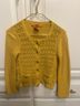 Tory Burch Yellow Cardigan Size S - photo 5