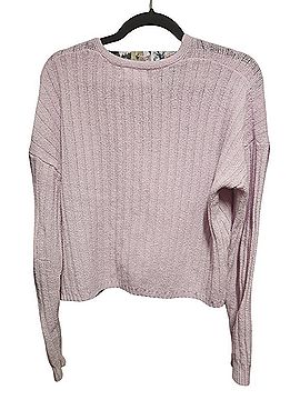Pink Rose Pullover Sweater (view 2)