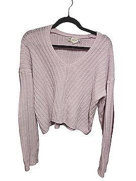 Pink Rose Pullover Sweater (view 1)