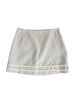Tuckernuck 100% Polyester 97% Polyester 3% Spandex Gray Casual Skirt Size S - photo 1