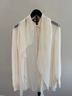 DKNY 100% Silk Ivory Button-Down Shirt Size L - photo 6