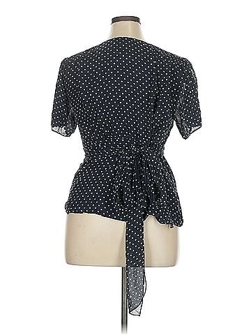 DKNY Dkny Short Sleeve Silk Top (view 2)