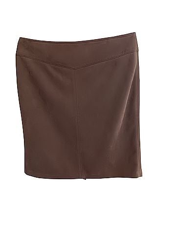 Halogen Faux Leather Skirt (view 1)