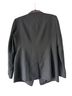 Club Monaco 55% Wool 43% Polyester 2% Elastane 100% Leather Black Blazer Size 12 - photo 2