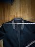 Club Monaco 55% Wool 43% Polyester 2% Elastane 100% Leather Black Blazer Size 12 - photo 7