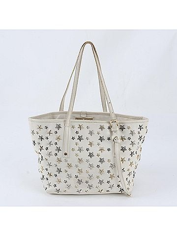 Jimmy Choo Jimmy Choo Sasha Star Studded Leather Tote Bag Shoulder Handbag for Women (view 1)