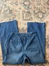 Anthropologie Maeve High rise wide leg frayed hem jean Jeans - photo 4