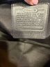 Coach Solid Black Leather Laptop Bag One size - photo 4