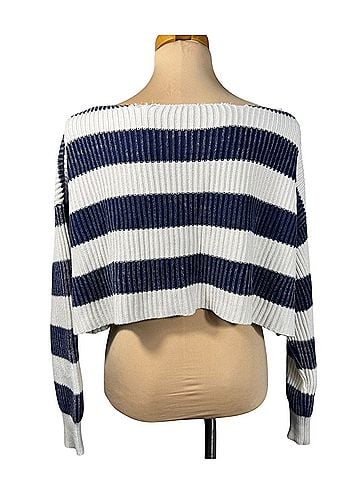 Free People JUST MY STRIPE Pullover Sweater (view 2)