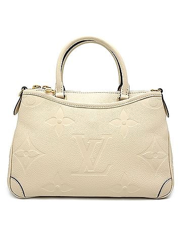 Louis Vuitton Louis Vuitton Trianon PM Women's Handbag M46503 Monogram Empreinte Crème (Cream) (view 2)