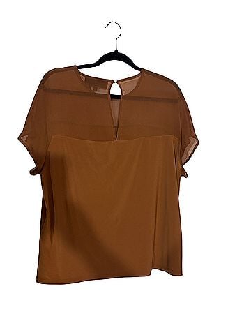 DKNY Short Sleeve Blouse (view 2)