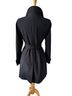 Halston 100% Polyester 1% Spandex Black Coat Size S - photo 2