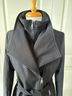Halston 100% Polyester 1% Spandex Black Coat Size S - photo 5