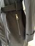 Halston 100% Polyester 1% Spandex Black Coat Size S - photo 6