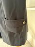 Halston 100% Polyester 1% Spandex Black Coat Size S - photo 7