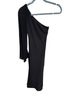 Lulus Lulus Majestic Attitude Black Cape Cocktail Dress - photo 1