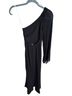 Lulus Lulus Majestic Attitude Black Cape Cocktail Dress - photo 2