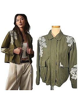 Anthropologie Dolan Embroidered Utility Jacket Jacket (view 1)