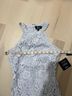 Lulus 100% Polyester Floral Blue Cocktail Dress Size S - photo 4