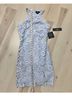 Lulus 100% Polyester Floral Blue Cocktail Dress Size S - photo 5