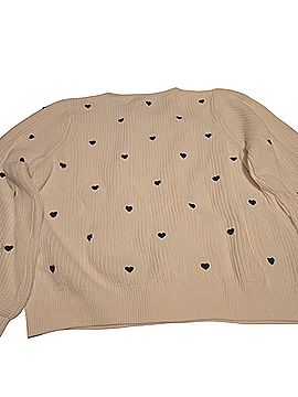 Lucky Brand heart sweather Pullover Sweater (view 2)