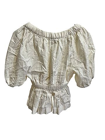 Abercrombie & Fitch Short Sleeve Blouse (view 2)