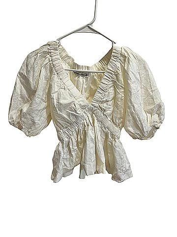Abercrombie & Fitch Short Sleeve Blouse (view 1)