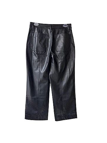 Madewell Emmett Faux Leather Pants (view 2)