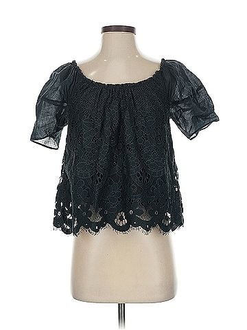 Moulinette Soeurs Moulinette Soeurs Short Sleeve Blouse (view 1)