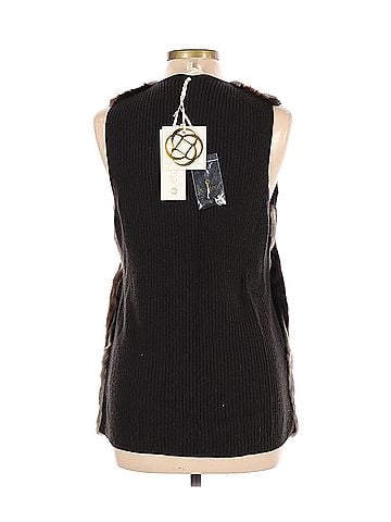 Etcetera Etcetera Faux Fur Vest (view 2)