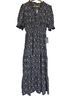 Max Studio Tiered Ruffle Neck Maxi Casual Dress - photo 1