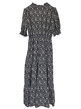 Max Studio Tiered Ruffle Neck Maxi Casual Dress (view 2)