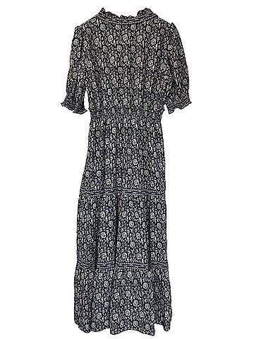 Max Studio Tiered Ruffle Neck Maxi Casual Dress (view 2)