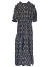 Max Studio Tiered Ruffle Neck Maxi Casual Dress - photo 2