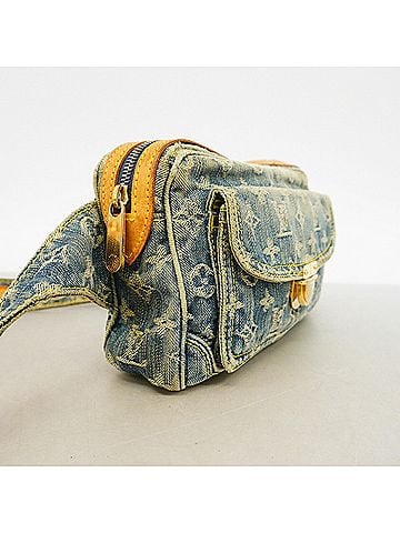 Louis Vuitton Louis Vuitton Monogram Denim Bum Bag M95347 Blue (Women's) (view 2)