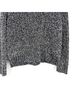 Eileen Fisher 100% Cotton Marled Black White Pullover Sweater Size S - photo 9