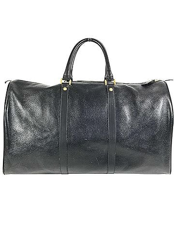 Versace VERSACE Vintage Sunburst Logo 2-Way Bag - Shoulder Bag, Crossbody Boston Handbag Leather Men's &amp; Women's Black (view 2)