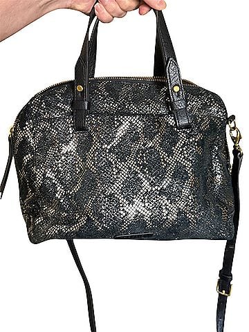 Fossil Leather Satchel (view 2)