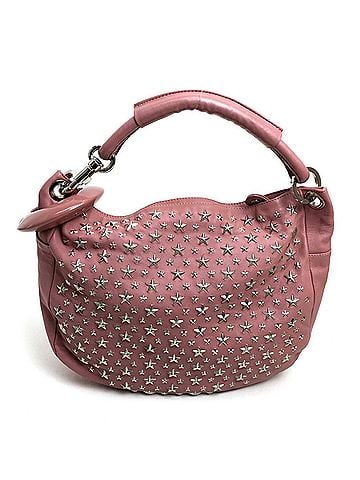 Jimmy Choo JIMMY CHOO Star Stud Sky Handbag, Shoulder Bag, Semi-Shoulder Lambskin Leather, Metal, Pink (view 2)