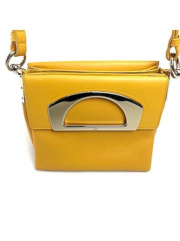 Christian Louboutin Christian Louboutin Passage Messenger Shoulder Bag - Mini Tote, 3-Way (Shoulder, Crossbody, Handbag), Leather, Women's, Yellow (view 2)
