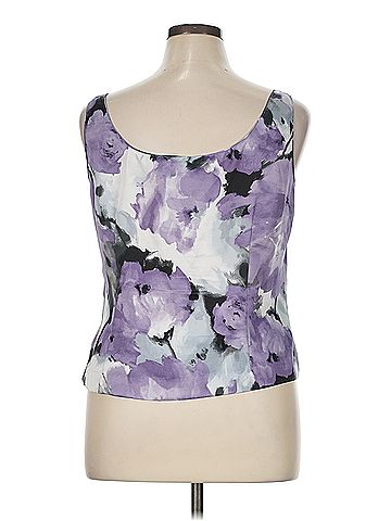 Alex Evenings Alex Evenings Sleeveless Top (view 2)