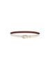 ALLSAINTS 100% Leather White Belt Size L - photo 1