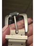 ALLSAINTS 100% Leather White Belt Size L - photo 4