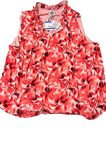 Anne Klein Sleeveless Blouse (view 1)