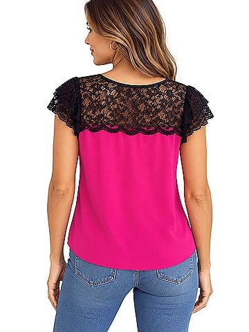 Express Short Sleeve Blouse (view 2)