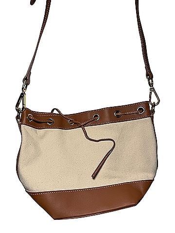 Vineyard Vines Leather Bucket Bag (view 2)